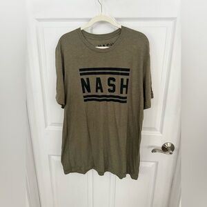 Nash Graphic T-Shirt in Olive